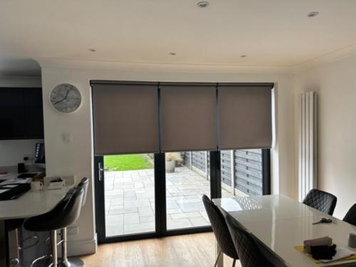 Motorised Roller Blinds in Cassette